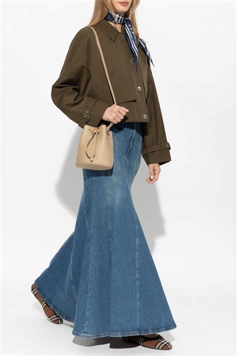 burberry belt jeans|Burberry jean skirt.